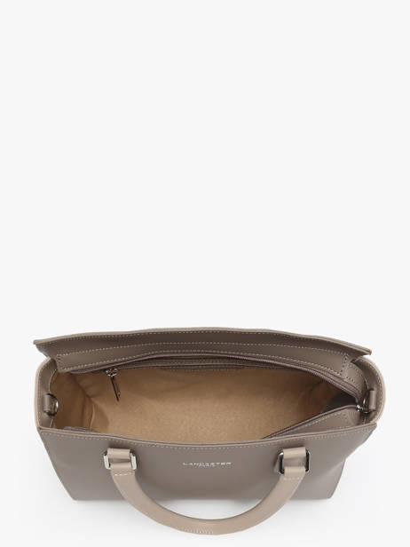 Sac Trapèze Smooth Cuir Lancaster Marron smooth 3 vue secondaire 3