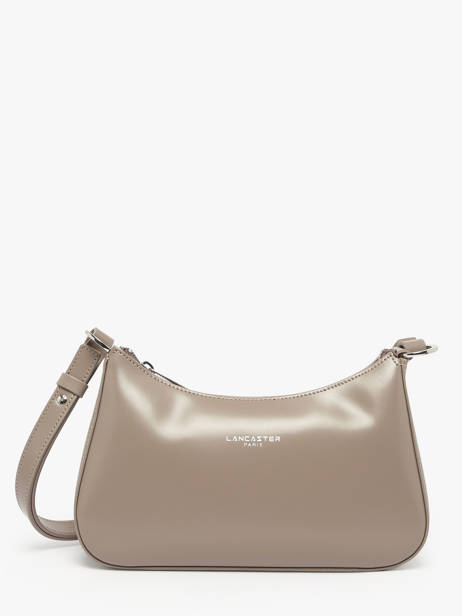 Sac Bandoulière Suave Cuir Lancaster Gris suave ace 22