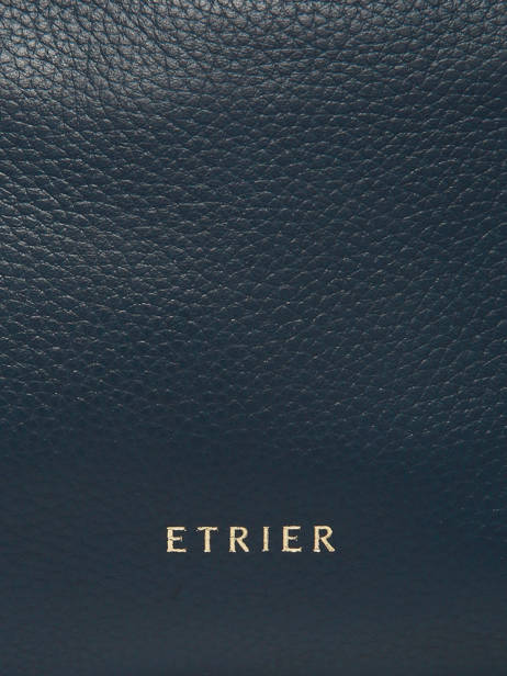 Sac Bandoulière Tradition Cuir Etrier Bleu tradition ETRA065M vue secondaire 5