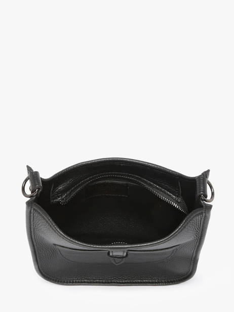 Sac Bandoulière Caviar Cuir Milano Noir caviar CA25067 vue secondaire 3