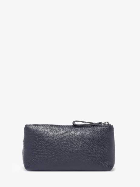 Trousse Cuir Milano Bleu caviar CA22114 vue secondaire 2