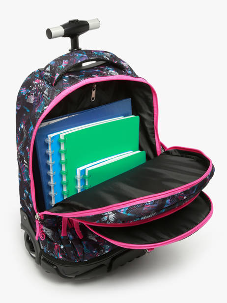 Sac A Dos à Roulettes 2 Compartiments Cameleon Multicolore futur SR45 vue secondaire 3