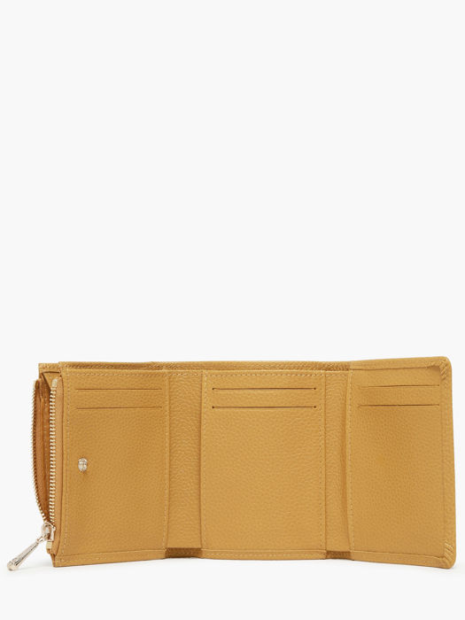 Longchamp Le foulonné Wallet Yellow