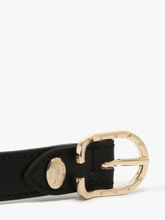 Longchamp Ceinture archive 20mm Ceinture Noir