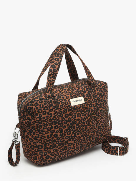 Sac Porté épaule Darcy Coton Recyclé Rivedroite Bleu wild tribe DARCYWIL vue secondaire 2