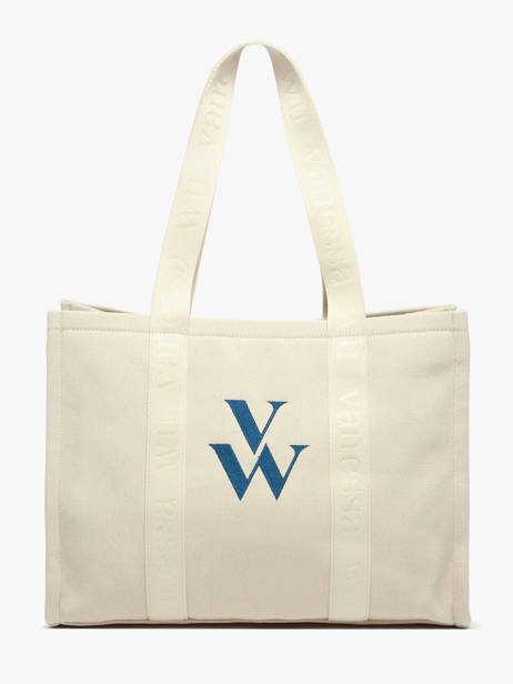 Shoulder Bag Cabas Cotton Vanessa wu Beige cabas MA0135