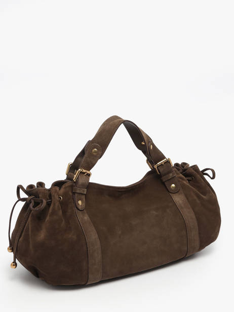 Sac Porté épaule Folk Cuir Gerard darel Vert folk DCS01407 vue secondaire 2
