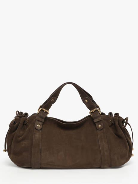 Sac Porté épaule Folk Cuir Gerard darel Vert folk DCS01407 vue secondaire 4