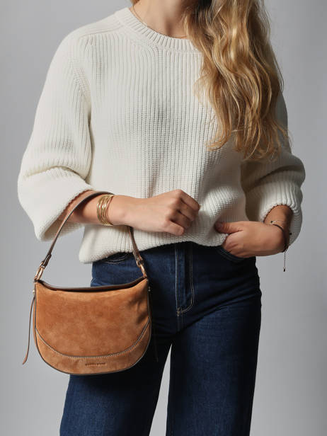 Shoulder Bag Daily Leather Vanessa bruno Brown daily 29V40871 other view 1