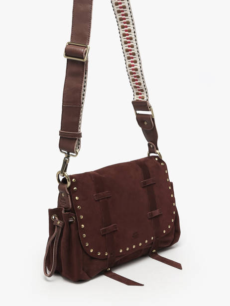 Sac Bandoulière Vintage Mila louise Beige vintage 3861VC vue secondaire 2