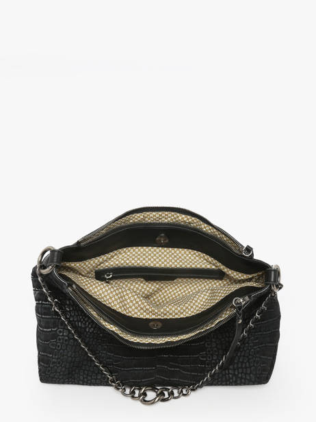 Sac Bandoulière Vintage Mila louise Noir vintage 3822KRC vue secondaire 3