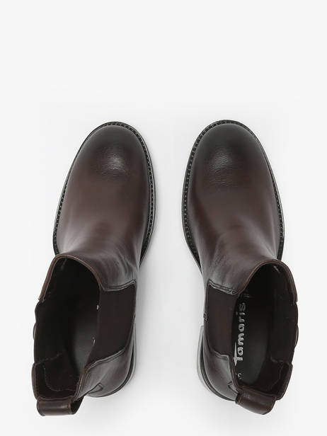 Bottines à Talon En Cuir Tamaris Marron women 45 vue secondaire 4