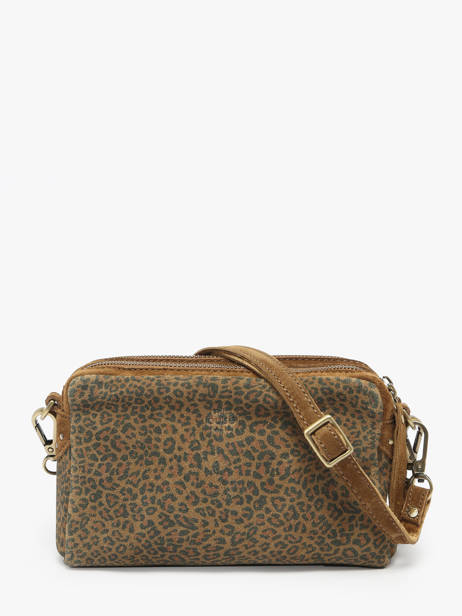 Sac Bandoulière Vintage Cuir Mila louise Marron vintage 2367XPAV vue secondaire 4