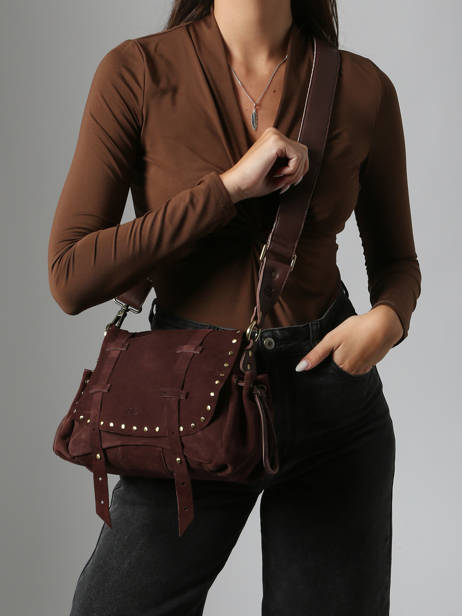 Sac Bandoulière Vintage Mila louise Beige vintage 3861VC vue secondaire 1