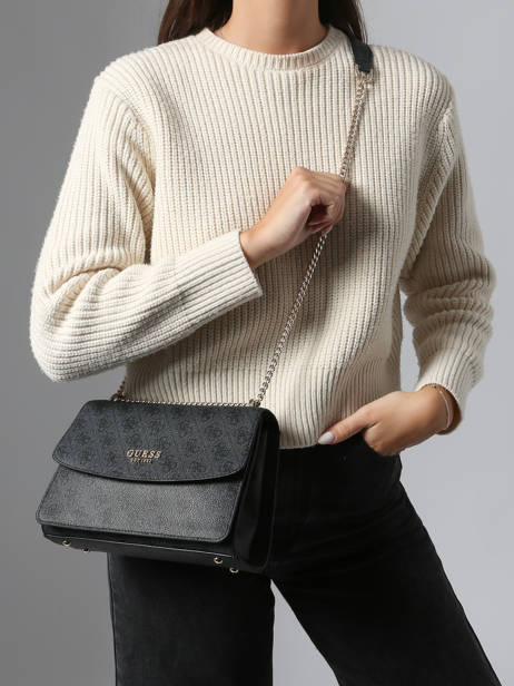 Sac Bandoulière Calista Guess Noir calista SG733421 vue secondaire 1