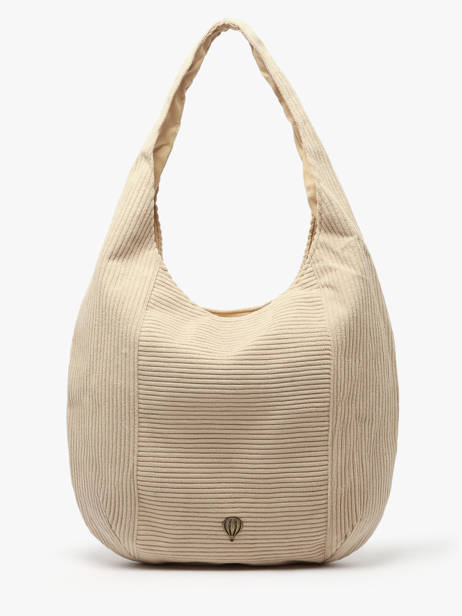 Sac Porté épaule Velours Polyester Le voyage en panier Marron velours AHP243