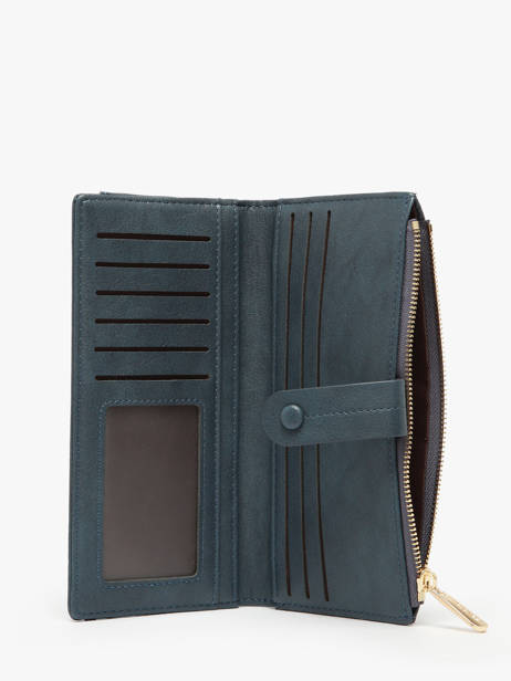 Wallet Lac David jones Blue lac P162 other view 1