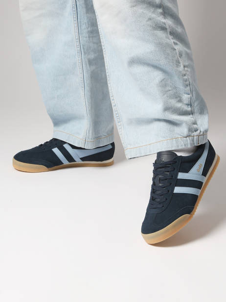 Sneakers Apollo En Cuir Gola Bleu women CLB777 vue secondaire 1