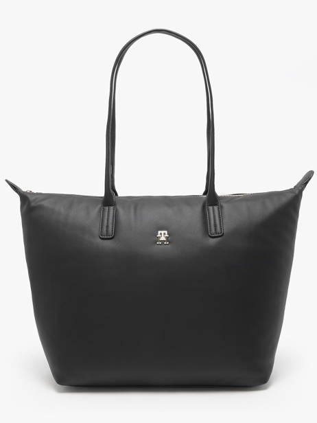 Sac Porté épaule Popette Nylon Tommy hilfiger Noir popette AW17705