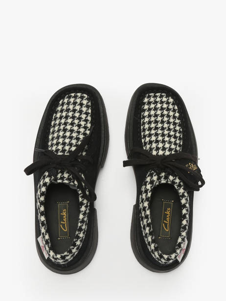 Chaussures Derbies En Cuir Clarks Noir women 26184945 vue secondaire 3