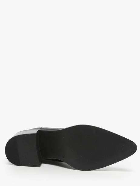 Bottines à Talon En Cuir Mjus Noir women L39202 vue secondaire 4