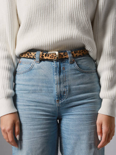 Ceinture Pieces Marron naina 17098646 vue secondaire 1