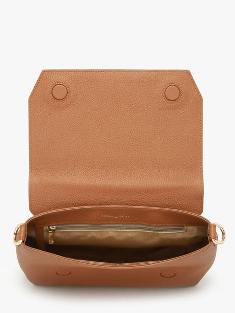 Sac Bandoulière Tycia Cuir Nathan baume Marron victoria 89 vue secondaire 3