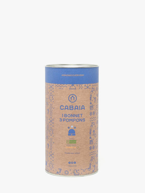 Bonnet Cabaia Noir hats CREAMYGI vue secondaire 2