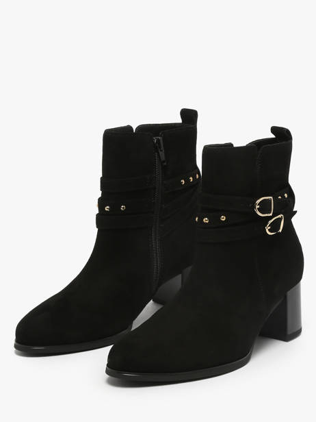 Bottines à Talon En Cuir Gabor Noir women 17 vue secondaire 1