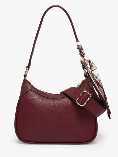 Sac Porté épaule Estée Laurent david Rouge ld bags 890 vue secondaire 4