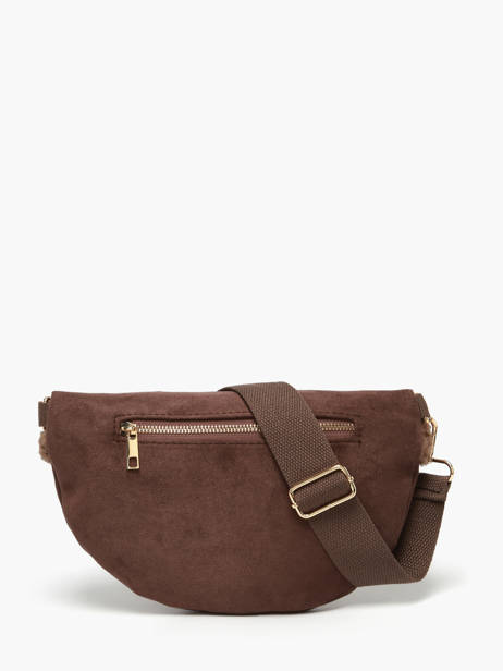 Sac Banane Miniprix Marron norilsk S027 vue secondaire 3