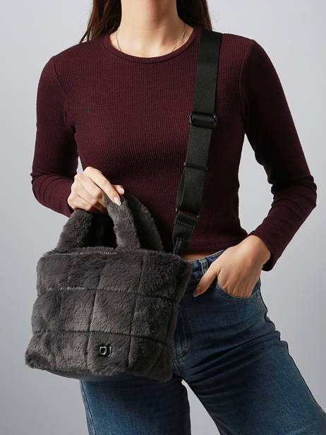 Sac Porté Main Polaire David jones Noir polaire CM7746 vue secondaire 1