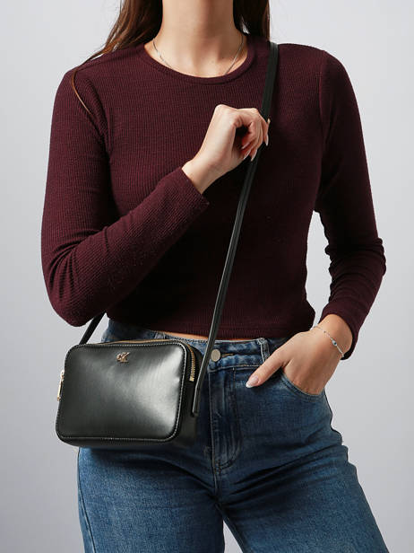 Sac Bandoulière Hardware Monogram Calvin klein jeans Noir hardware monogram 4F3173G vue secondaire 1