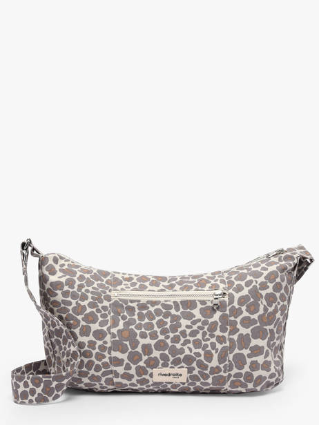 Shoulder Bag Into The Wild Cotton Rivedroite Gray into the wild MCHARINT