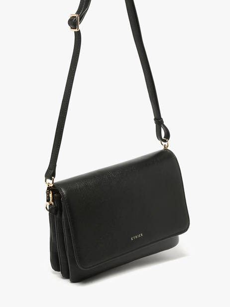 Shoulder Bag M Tradition Leather Etrier Black tradition ETRA207M other view 2