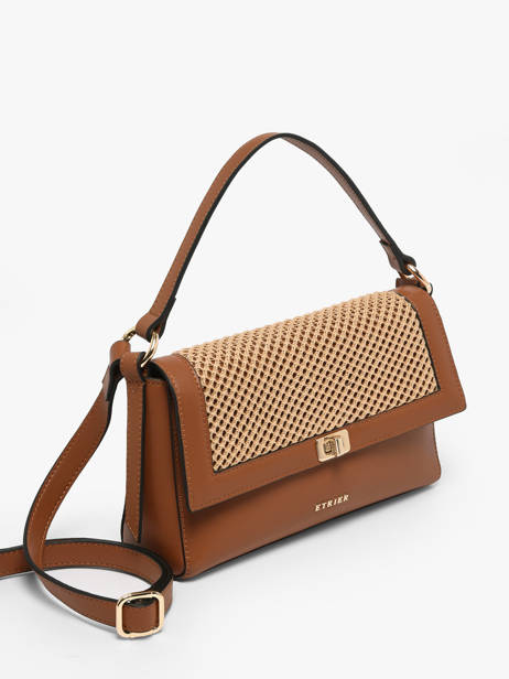 Sac Porté épaule Baobab Cuir Etrier Marron baobab EBAO185S vue secondaire 3