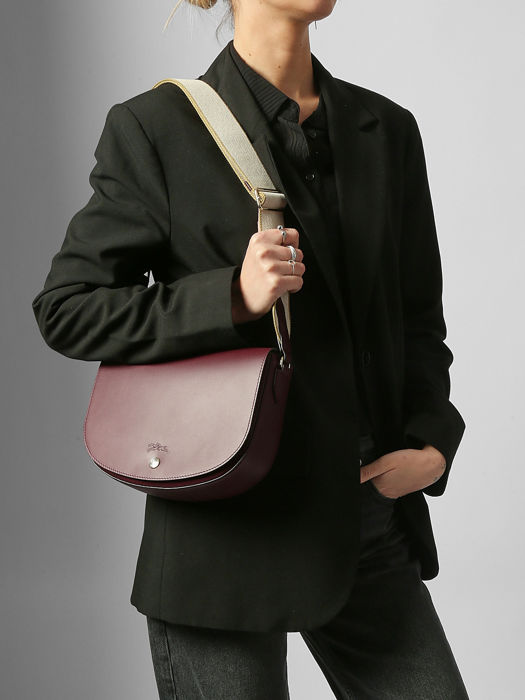 Longchamp Epure timeless Sacs porté travers Rouge