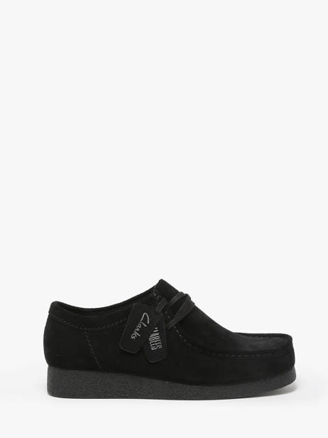 Chaussures Derbies Wallabee En Cuir Clarks Noir men 26172820