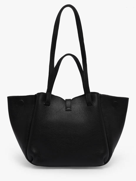 Sac Porté épaule Milano Horizon Sophie Cuir Lancaster Noir milano horizon sophie 82 vue secondaire 3