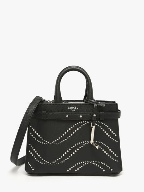 Sac Porté Main Faubourg Cuir Lancel Noir faubourg A14025