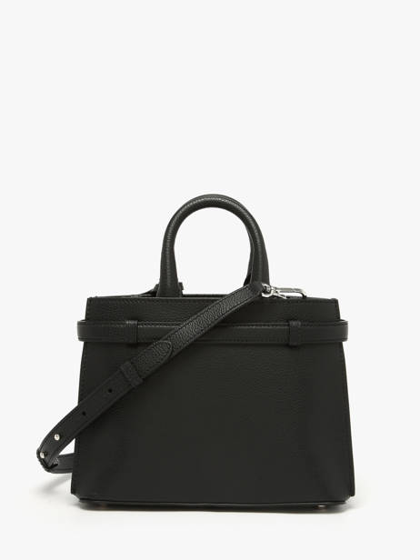 Sac Porté Main Faubourg Cuir Lancel Noir faubourg A14025 vue secondaire 3
