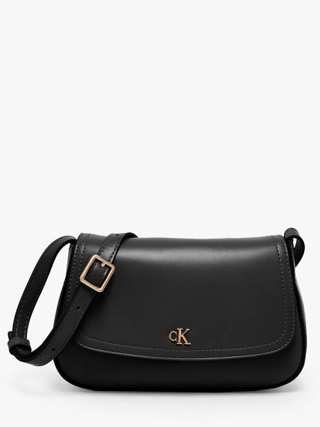 Sac Bandoulière Hardware Monogram Polyester Calvin klein jeans Noir hardware monogram 4F3421G