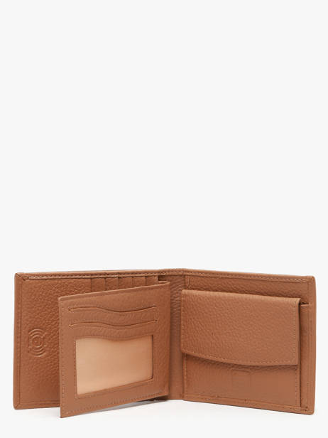 Wallet Caviar Leather Crinkles Brown caviar 14023 other view 2