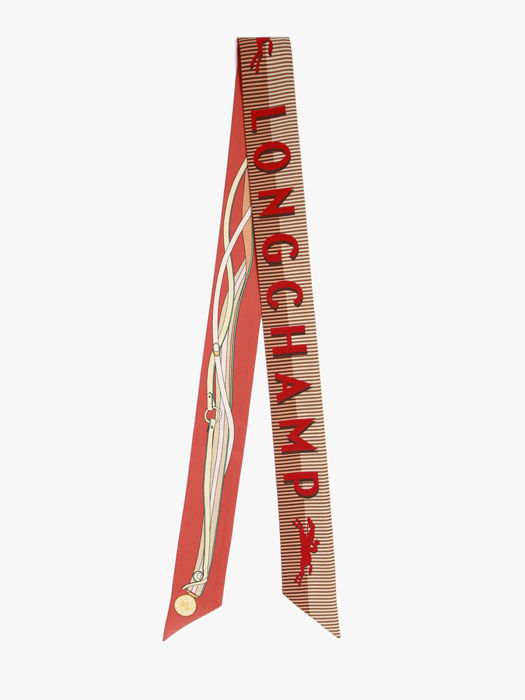 Longchamp Soie gots Etole Rose