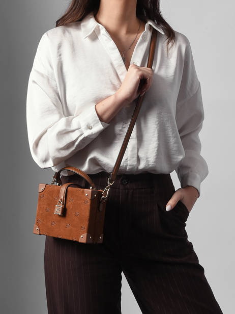 Sac Bandoulière K Autograph Cuir Karl lagerfeld Marron k autograph B1W30266 vue secondaire 1