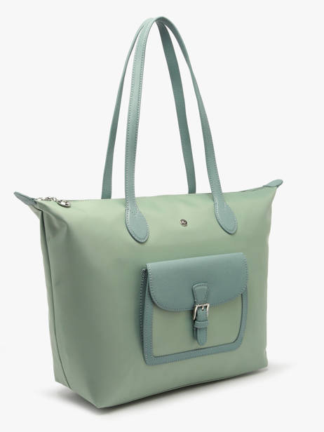 Shoulder Bag Kiana Nylon Hexagona Green kiana 1720181 other view 2