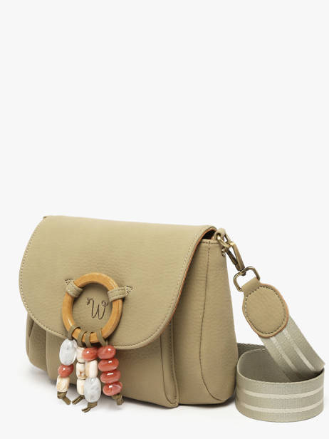 Shoulder Bag Camomille Pearl Woomen Green camomille pearl WCAE06 other view 2