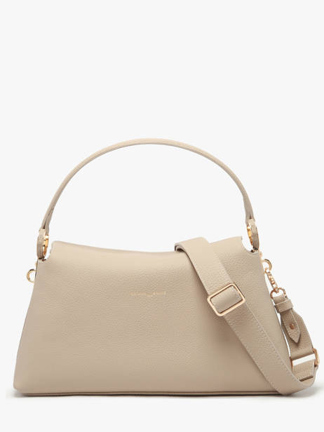 Sac Porté épaule Freesia Cuir Nathan baume Beige eden 4 vue secondaire 4
