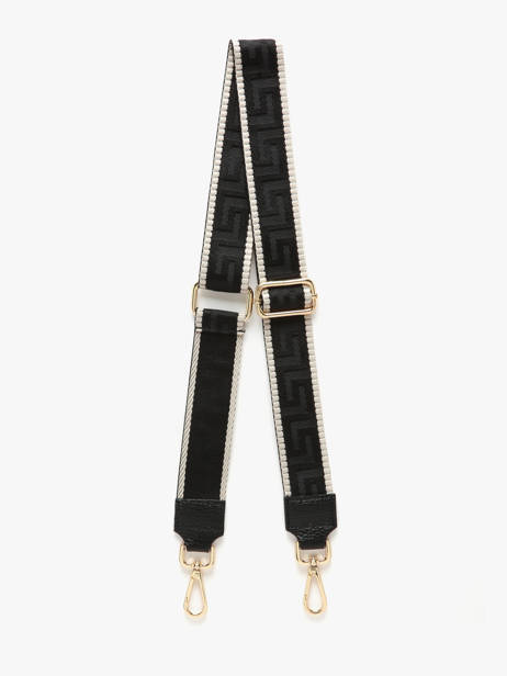 Caviar Shoulder Strap Milano Black caviar CA25SSOB