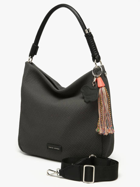 Shoulder Bag Grigri Polyurethane David jones Black grigri CM8384 other view 2